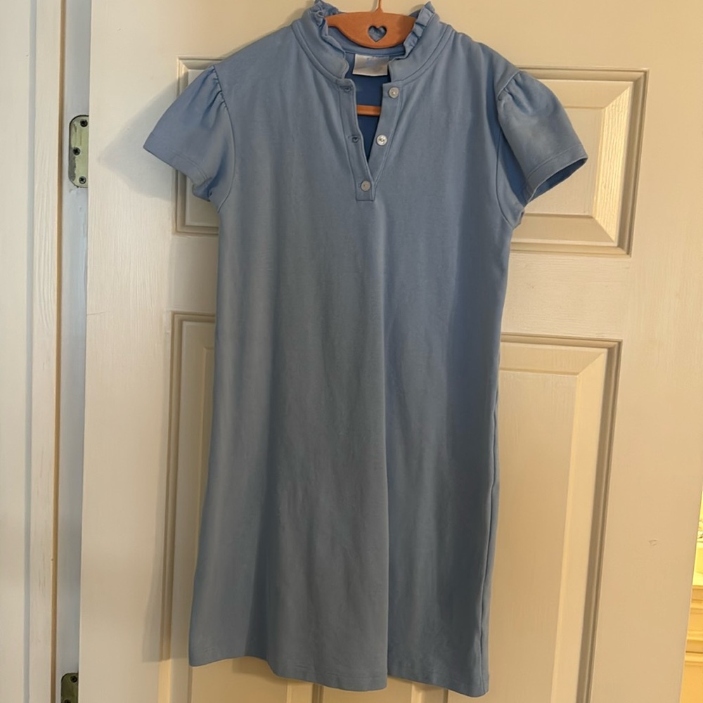 Girls size 12 Little English knit dress